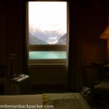 "Longing for Louise": I felt transported to another era, at the Cheateau Lake Louise, August 2009.